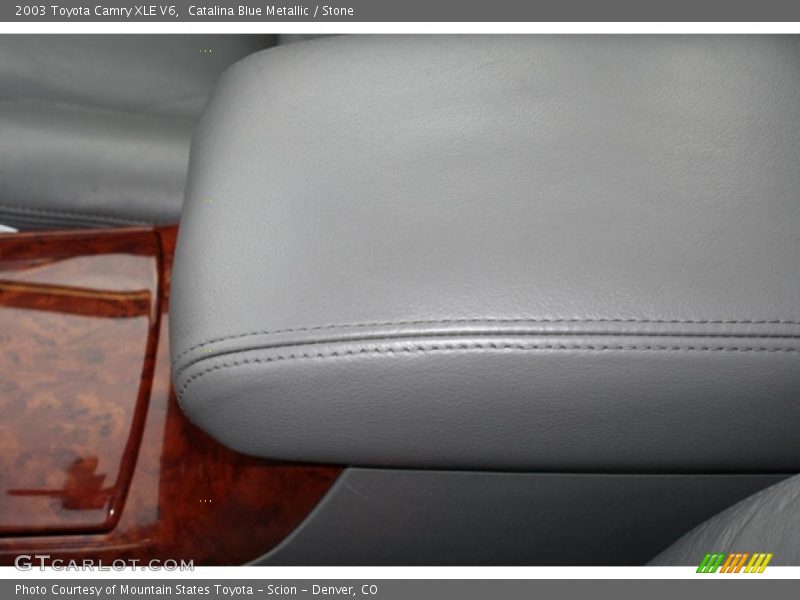 Catalina Blue Metallic / Stone 2003 Toyota Camry XLE V6