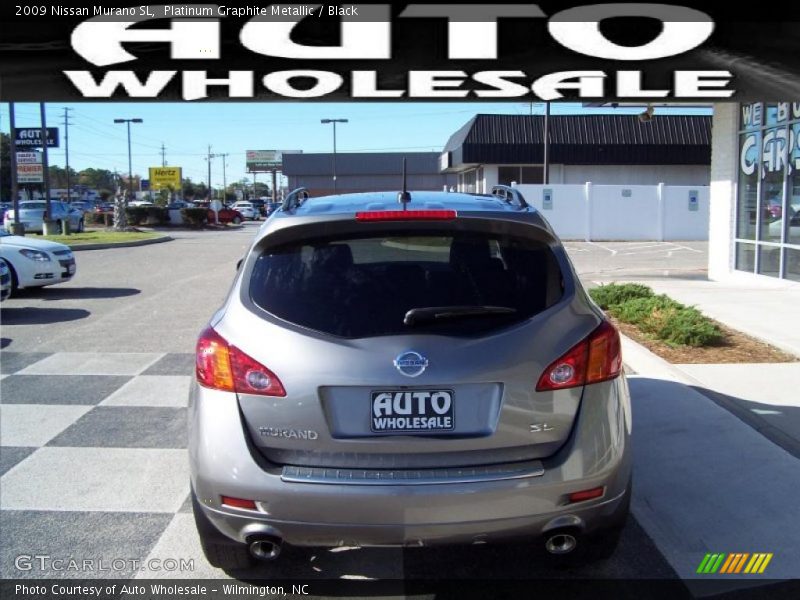 Platinum Graphite Metallic / Black 2009 Nissan Murano SL