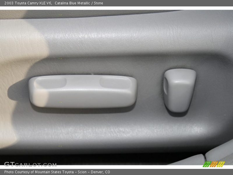 Catalina Blue Metallic / Stone 2003 Toyota Camry XLE V6