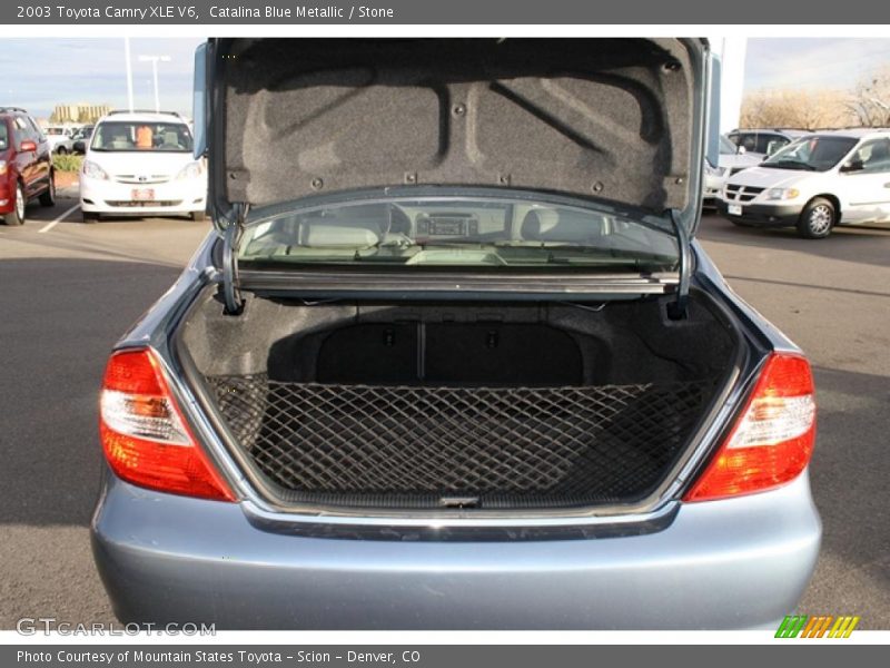 Catalina Blue Metallic / Stone 2003 Toyota Camry XLE V6