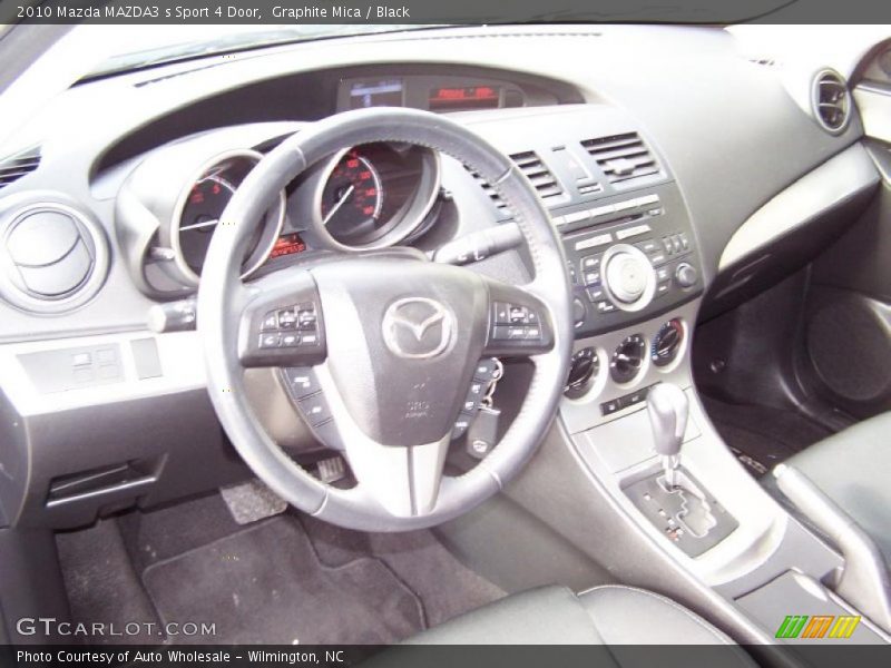 Graphite Mica / Black 2010 Mazda MAZDA3 s Sport 4 Door