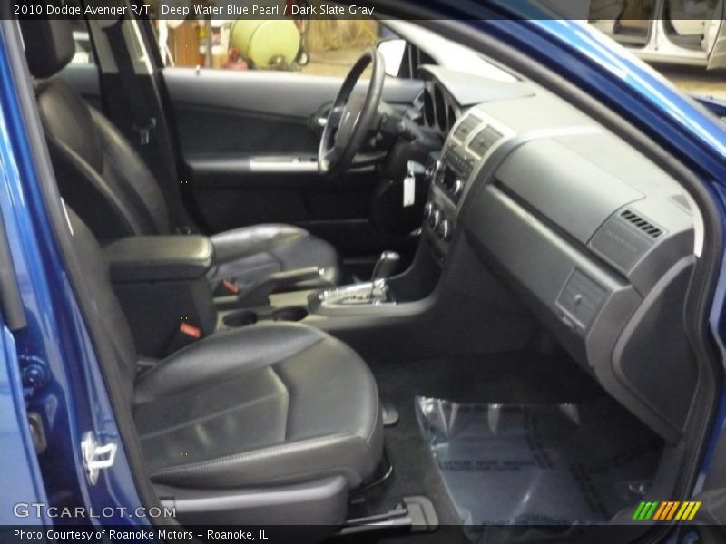 Deep Water Blue Pearl / Dark Slate Gray 2010 Dodge Avenger R/T