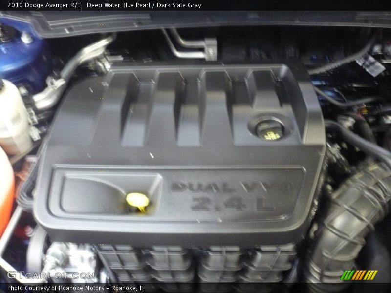 Deep Water Blue Pearl / Dark Slate Gray 2010 Dodge Avenger R/T
