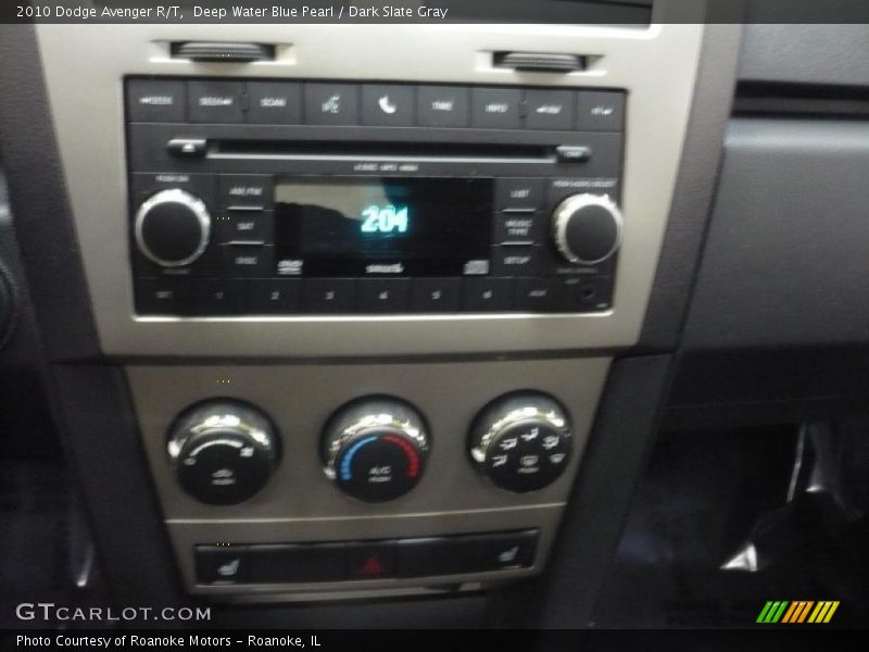 Deep Water Blue Pearl / Dark Slate Gray 2010 Dodge Avenger R/T
