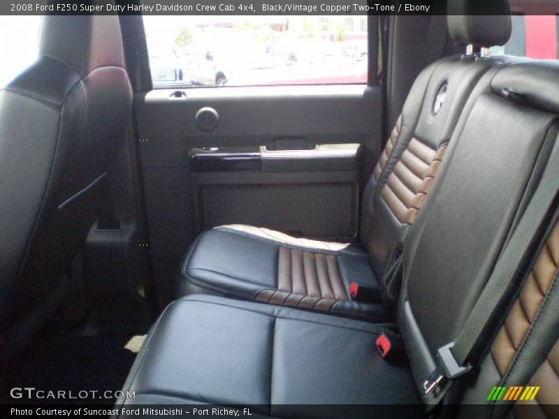 Black/Vintage Copper Two-Tone / Ebony 2008 Ford F250 Super Duty Harley Davidson Crew Cab 4x4
