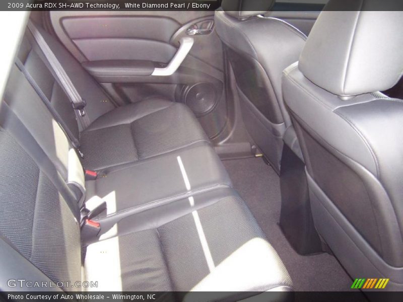 White Diamond Pearl / Ebony 2009 Acura RDX SH-AWD Technology