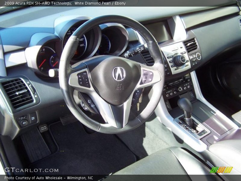 Ebony Interior - 2009 RDX SH-AWD Technology 