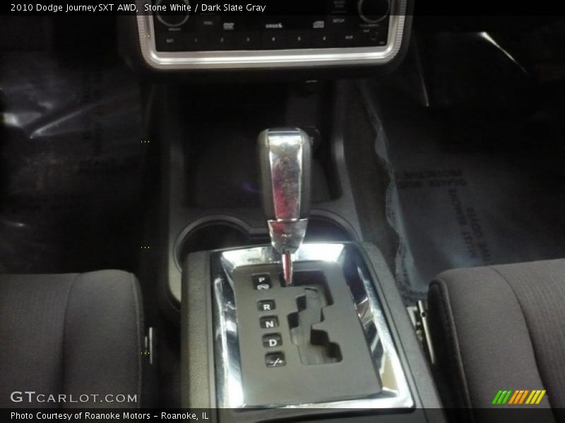 Stone White / Dark Slate Gray 2010 Dodge Journey SXT AWD