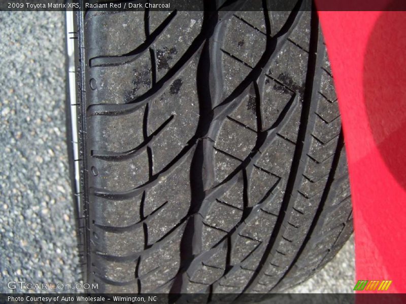 Radiant Red / Dark Charcoal 2009 Toyota Matrix XRS