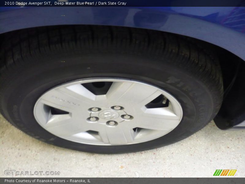 Deep Water Blue Pearl / Dark Slate Gray 2010 Dodge Avenger SXT