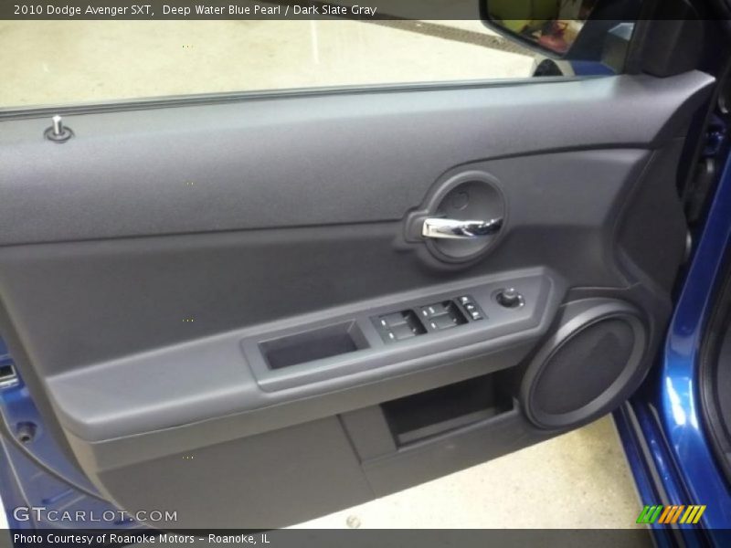 Deep Water Blue Pearl / Dark Slate Gray 2010 Dodge Avenger SXT