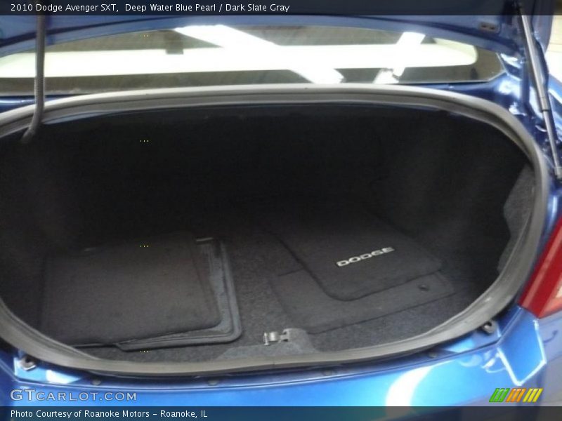 Deep Water Blue Pearl / Dark Slate Gray 2010 Dodge Avenger SXT
