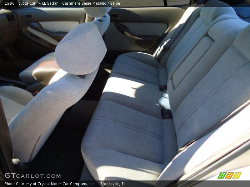 Cashmere Beige Metallic / Beige 1996 Toyota Camry LE Sedan