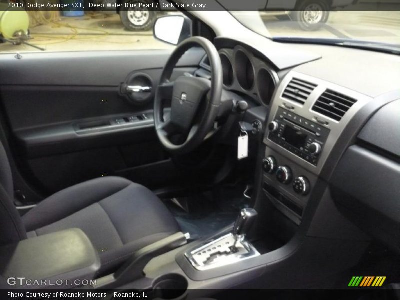 Deep Water Blue Pearl / Dark Slate Gray 2010 Dodge Avenger SXT