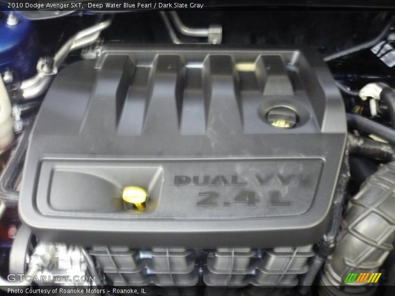Deep Water Blue Pearl / Dark Slate Gray 2010 Dodge Avenger SXT
