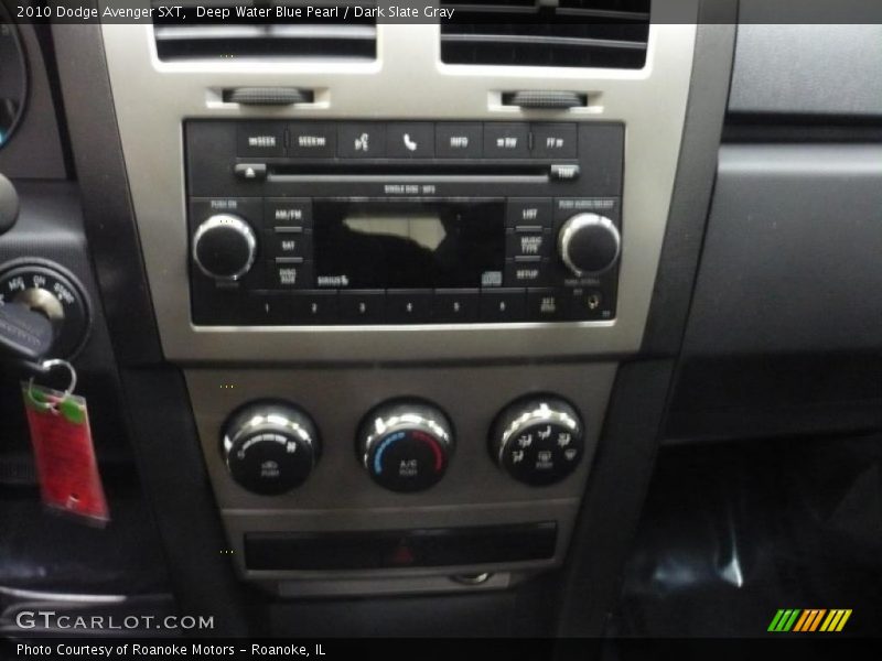 Deep Water Blue Pearl / Dark Slate Gray 2010 Dodge Avenger SXT