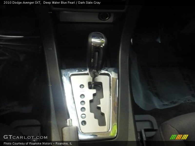 Deep Water Blue Pearl / Dark Slate Gray 2010 Dodge Avenger SXT