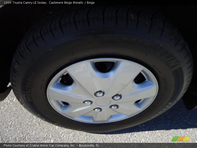 Cashmere Beige Metallic / Beige 1996 Toyota Camry LE Sedan