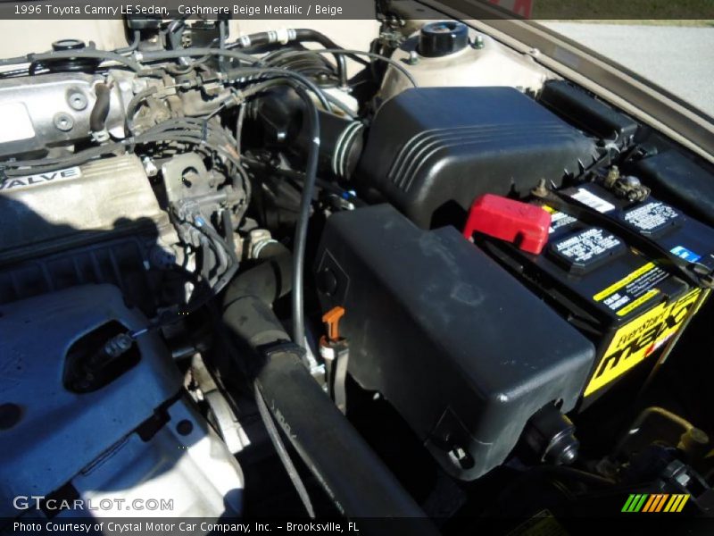 Cashmere Beige Metallic / Beige 1996 Toyota Camry LE Sedan