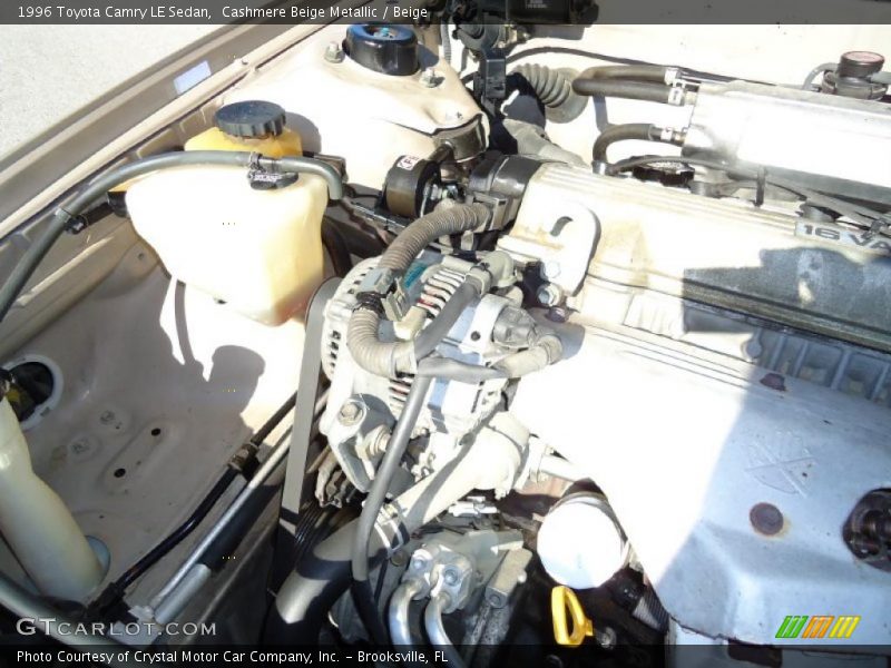 Cashmere Beige Metallic / Beige 1996 Toyota Camry LE Sedan