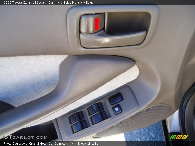 Cashmere Beige Metallic / Beige 1996 Toyota Camry LE Sedan