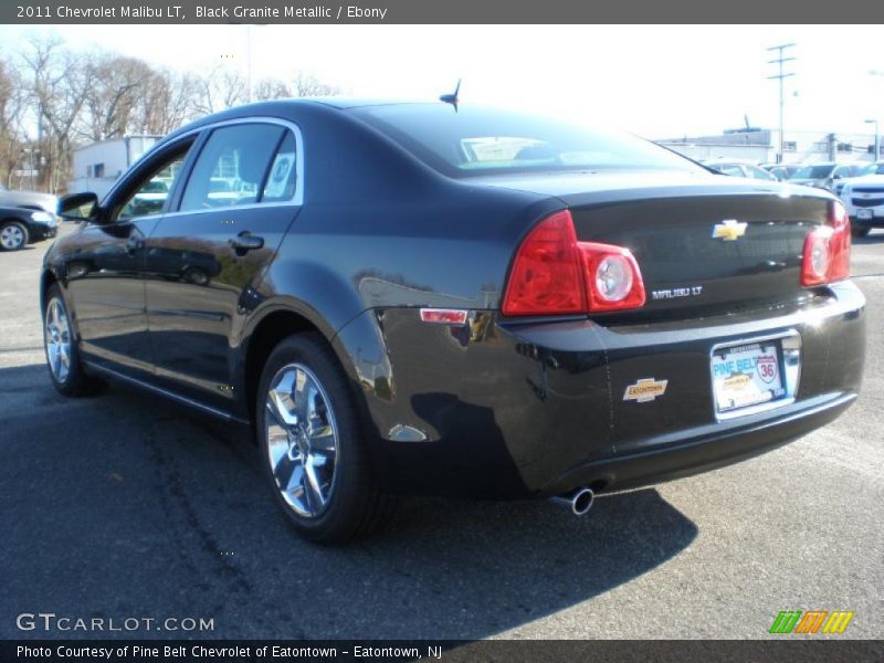 Black Granite Metallic / Ebony 2011 Chevrolet Malibu LT