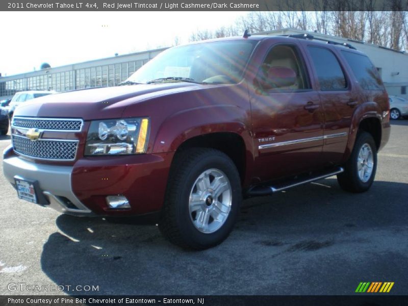 Red Jewel Tintcoat / Light Cashmere/Dark Cashmere 2011 Chevrolet Tahoe LT 4x4