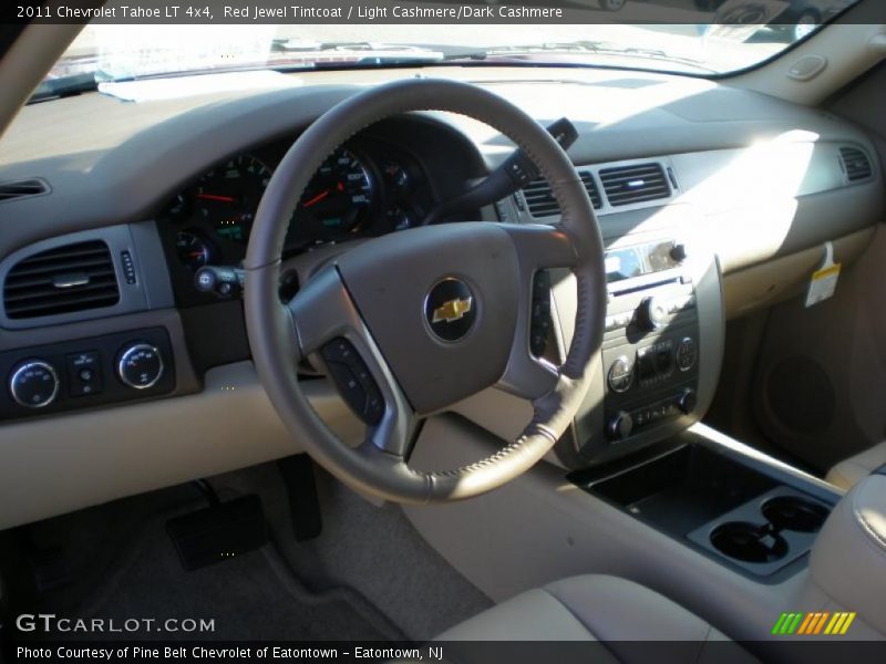 Red Jewel Tintcoat / Light Cashmere/Dark Cashmere 2011 Chevrolet Tahoe LT 4x4