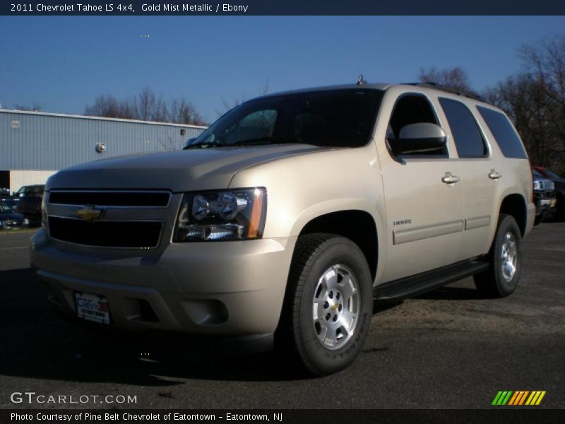 Gold Mist Metallic / Ebony 2011 Chevrolet Tahoe LS 4x4