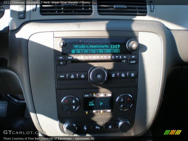 Sheer Silver Metallic / Ebony 2011 Chevrolet Suburban LT 4x4