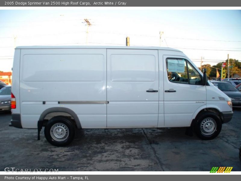 Arctic White / Gray 2005 Dodge Sprinter Van 2500 High Roof Cargo