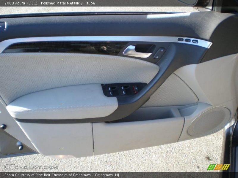Polished Metal Metallic / Taupe 2008 Acura TL 3.2
