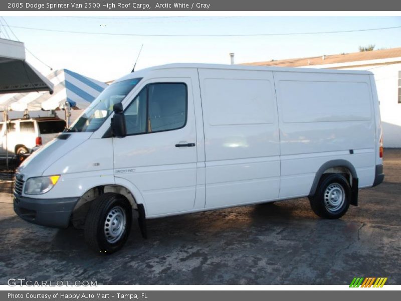 Arctic White / Gray 2005 Dodge Sprinter Van 2500 High Roof Cargo