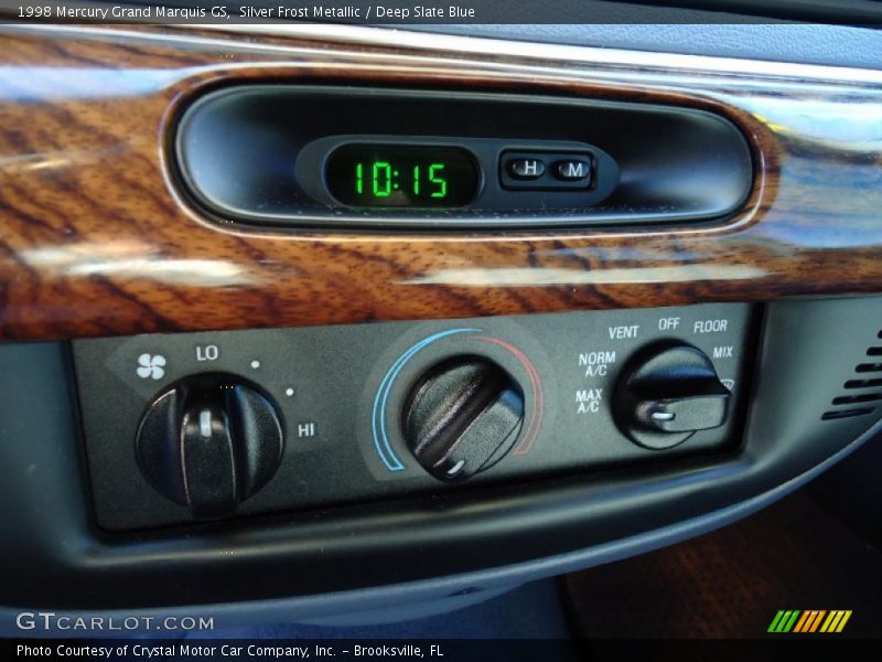 Controls of 1998 Grand Marquis GS