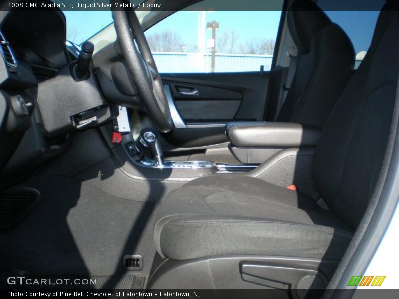 Liquid Silver Metallic / Ebony 2008 GMC Acadia SLE
