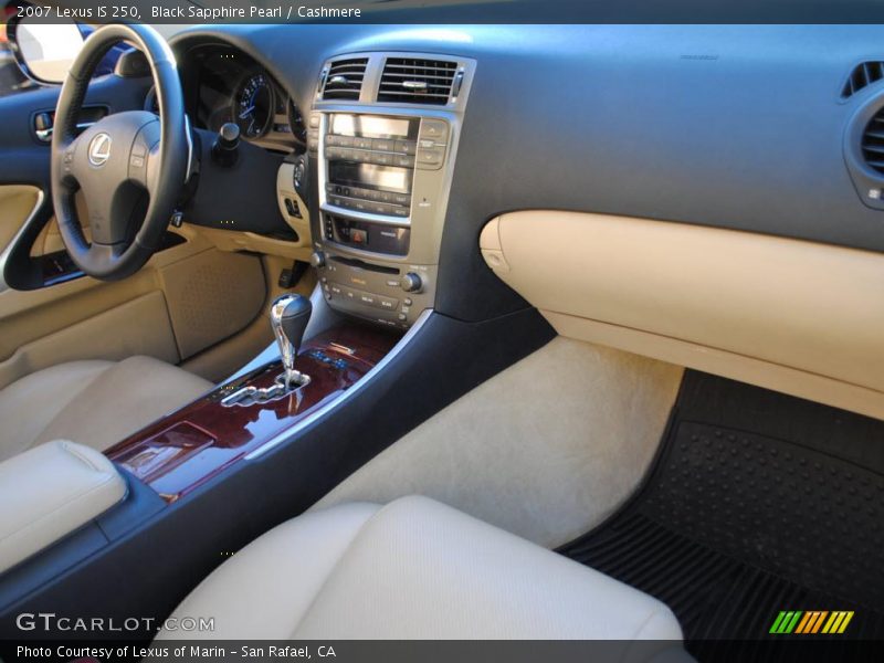 Black Sapphire Pearl / Cashmere 2007 Lexus IS 250
