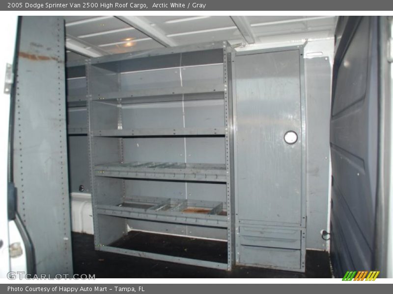 Arctic White / Gray 2005 Dodge Sprinter Van 2500 High Roof Cargo