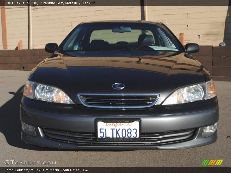 Graphite Gray Metallic / Black 2001 Lexus ES 300