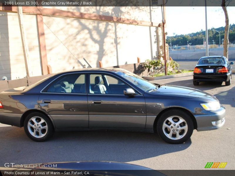 Graphite Gray Metallic / Black 2001 Lexus ES 300