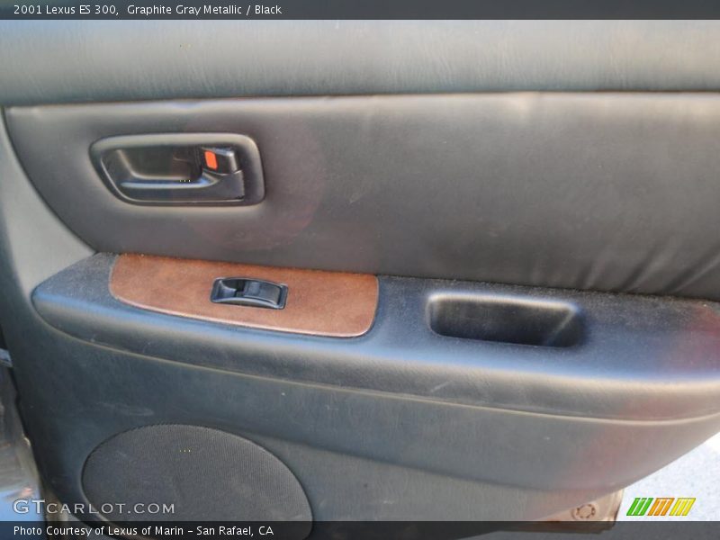 Graphite Gray Metallic / Black 2001 Lexus ES 300