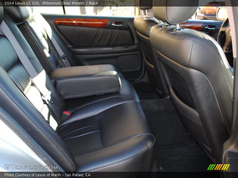 Millennium Silver Metallic / Black 2004 Lexus GS 300