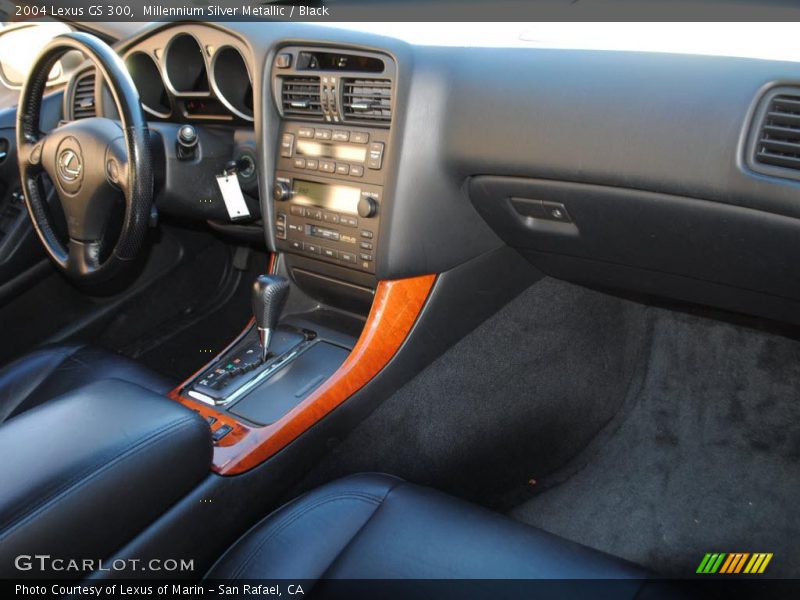 Millennium Silver Metallic / Black 2004 Lexus GS 300