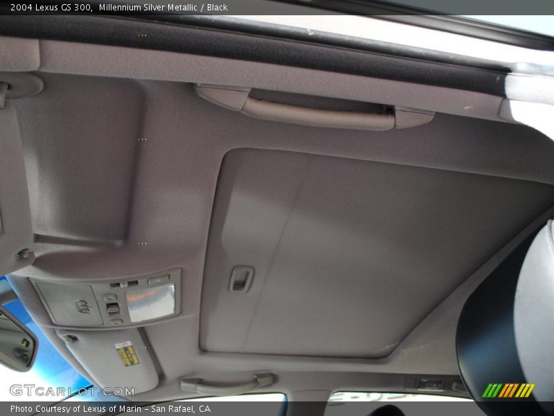Millennium Silver Metallic / Black 2004 Lexus GS 300
