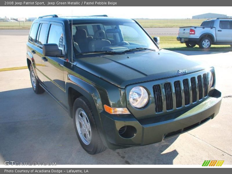 Jeep Green Metallic / Pastel Pebble Beige 2008 Jeep Patriot Sport