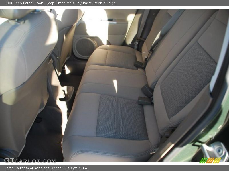 Jeep Green Metallic / Pastel Pebble Beige 2008 Jeep Patriot Sport