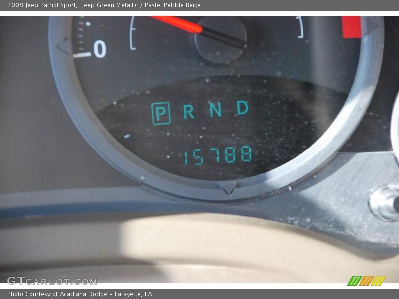 Jeep Green Metallic / Pastel Pebble Beige 2008 Jeep Patriot Sport