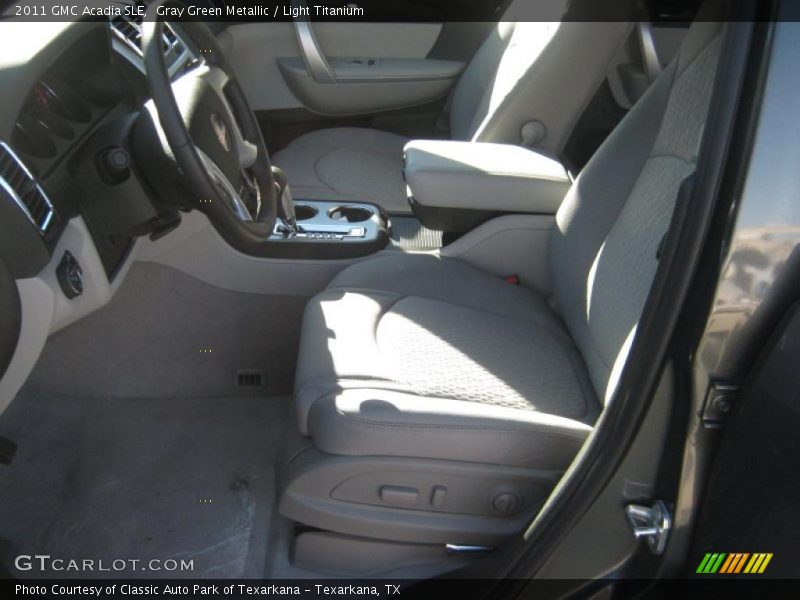 Gray Green Metallic / Light Titanium 2011 GMC Acadia SLE