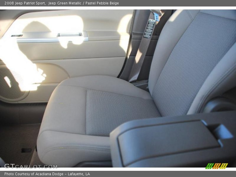 Jeep Green Metallic / Pastel Pebble Beige 2008 Jeep Patriot Sport