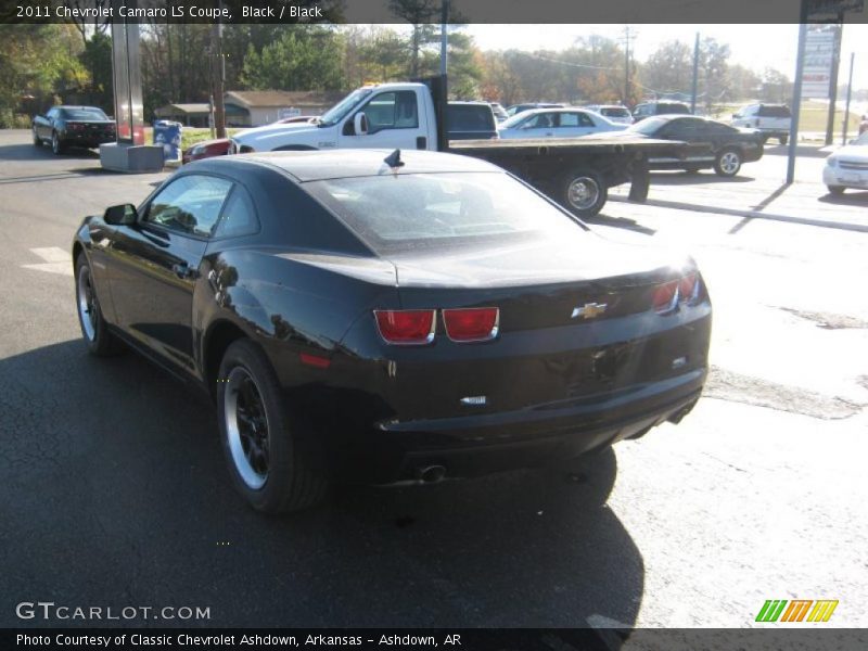Black / Black 2011 Chevrolet Camaro LS Coupe