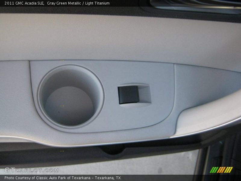 Gray Green Metallic / Light Titanium 2011 GMC Acadia SLE